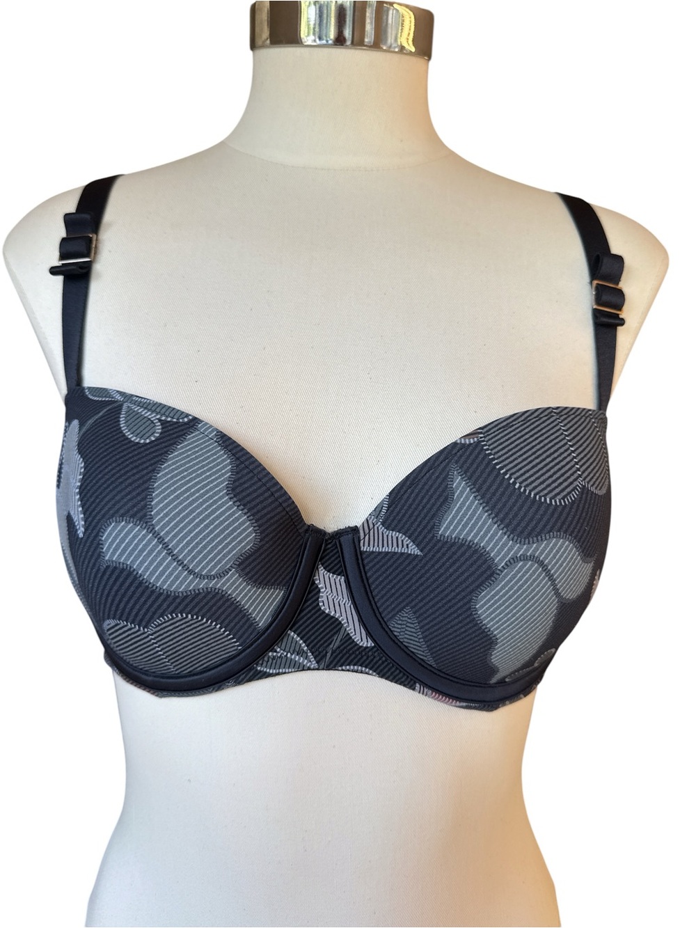 Marie Jo L'Aventure Finn padded balcony Charcoal EU 70 D FR 85 D US 32 D - Picture 5 of 5